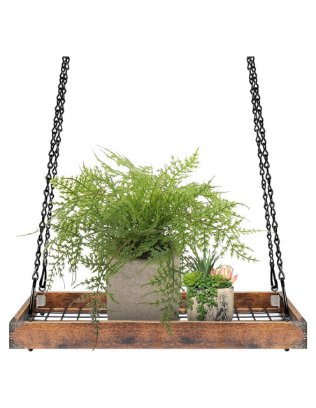Colgador de Plantas Colgante Lilybud 40 cm Soporte de Madera y Metal Colgador de Plantas Colgante Lilybud 40 cm Soporte de Madera y Metal