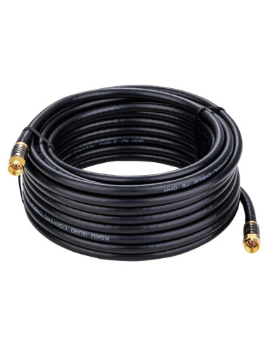 Cable Coaxial RG6 Cuádruple Blindaje 0.91m Cables Direct Online