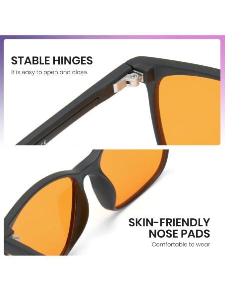 Gafas de Luz Azul TR90 Cyxus para Hombres y Mujeres Gafas de Luz Azul TR90 Cyxus para Hombres y Mujeres