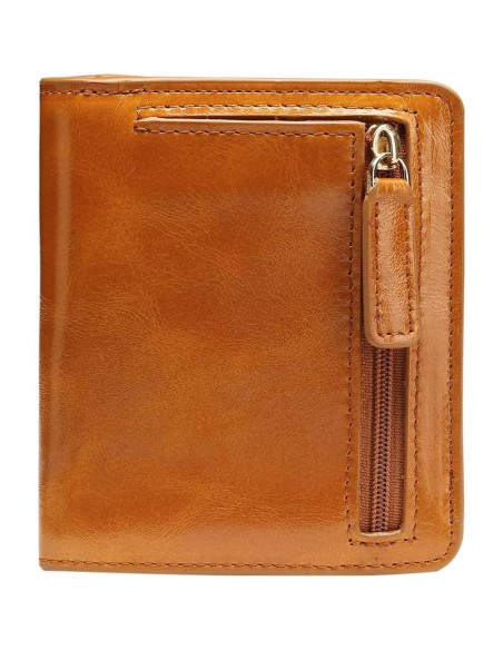 Billetera de Cuero Itslife RFID Compacta para Mujeres Billetera de Cuero Itslife RFID Compacta para Mujeres