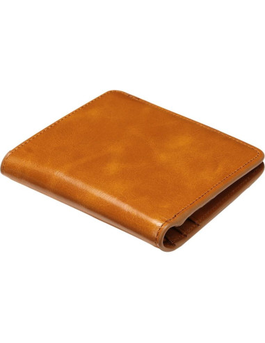 Billetera de Cuero Itslife RFID Compacta para Mujeres