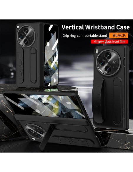 Funda OnePlus Open YQODSZ con Correa y Soporte Plegable Funda OnePlus Open YQODSZ con Correa y Soporte Plegable
