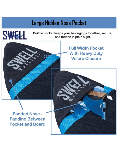Funda de Wakesurf SWELL Ajustable con Protección UV Funda de Wakesurf SWELL Ajustable con Protección UV