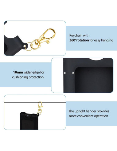 Funda de Silicona CERCGVEL para Desinfectante Noshinku Pocket