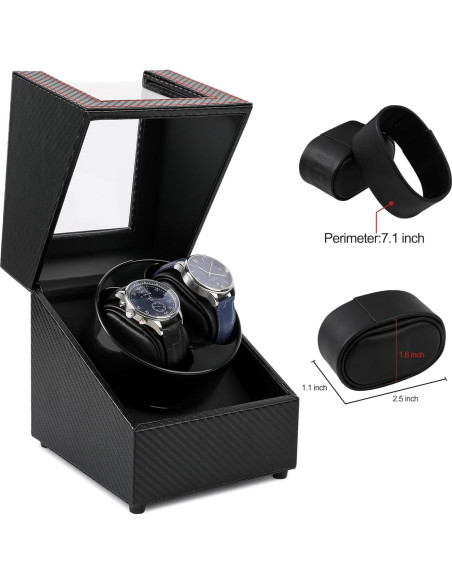 Enrollador Automático de Reloj Kalawen Doble para Relojes Mecánicos Enrollador Automático de Reloj Kalawen Doble para Relojes Mecánicos