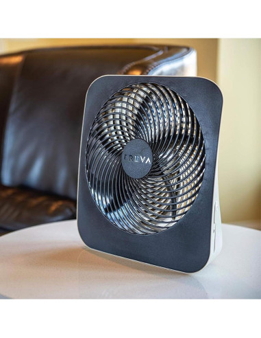 Ventilador Portátil Treva 25,4 cm 2 Velocidades Batería/CA