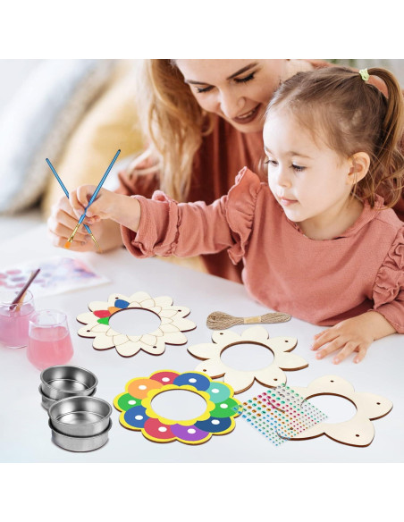 Kit de Alimentadores de Aves Fennoral para Niños - 4 Piezas DIY Kit de Alimentadores de Aves Fennoral para Niños - 4 Piezas DIY