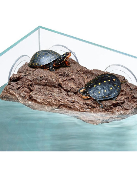Plataforma Flotante para Tortugas Abustle Pig - Roca Natural 22x13x4 cm Plataforma Flotante para Tortugas Abustle Pig - Roca Natural 22x13x4 cm
