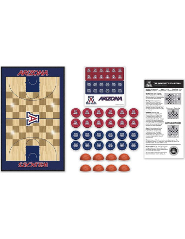 Juego de Damas MasterPieces Arizona Wildcats 33x54 cm