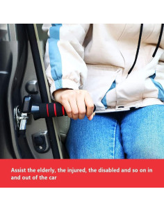 Soporte de Vehículo Coyoohouse 2 Mangos Ergonómicos Rojo 2