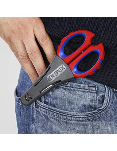 Tijeras de Electricista KNIPEX 950510SBA - Paquete de 4, 15.88 cm