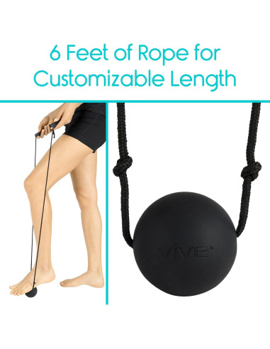 Rodillo de Masaje Vive Health para Pies - Alivio Fasciitis 6.35 cm