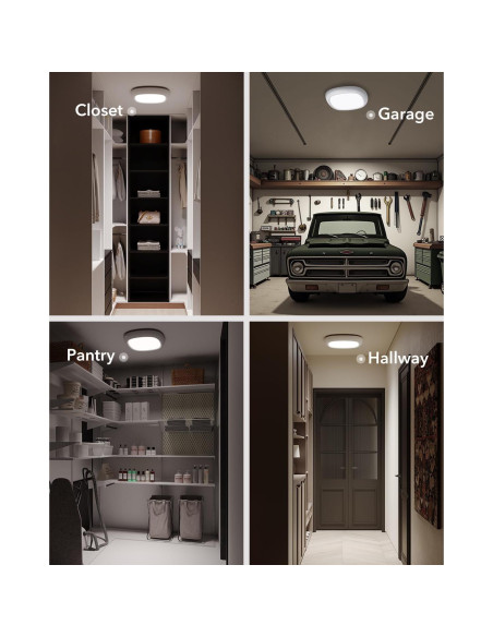 Luz de Techo Recargable Tedmos IP54 con Sensor de Movimiento Luz de Techo Recargable Tedmos IP54 con Sensor de Movimiento