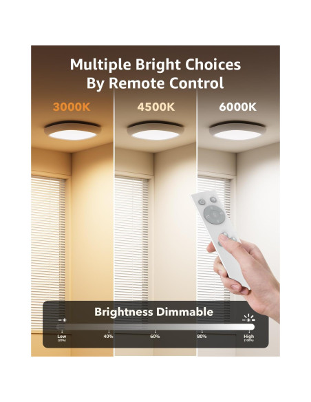 Luz de Techo Recargable Tedmos IP54 con Sensor de Movimiento Luz de Techo Recargable Tedmos IP54 con Sensor de Movimiento