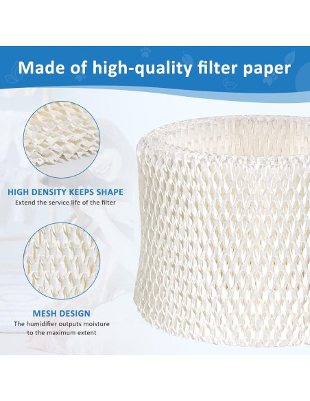 Filtros de Humidificador Cenipar HAC-504 Paquete de 4 Filtros de Humidificador Cenipar HAC-504 Paquete de 4