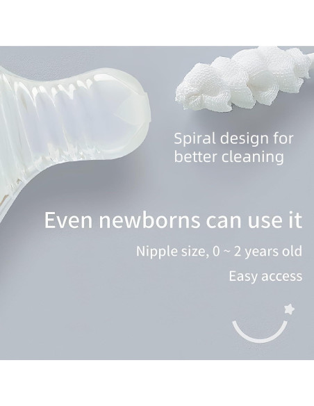 Cepillo de Dientes para Bebés Hranio 42 Piezas Algodón Higiénico Cepillo de Dientes para Bebés Hranio 42 Piezas Algodón Higiénico