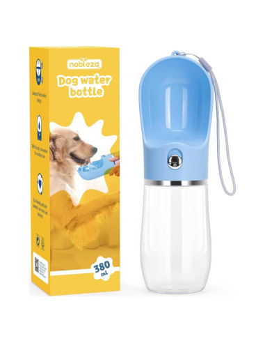 Botella de Agua para Perros Nobleza 0.38L a Prueba de Fugas