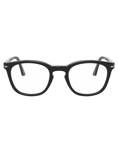 Gafas de Prescripción Redondas Persol PO3258V Negro 48mm