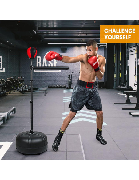 Barra de Boxeo Ajustable INNOLIFE 119-185 cm para Entrenamiento Barra de Boxeo Ajustable INNOLIFE 119-185 cm para Entrenamiento
