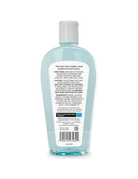 Limpiador Astringente Original Amazon Basics 295 ml Sin Parabenos Limpiador Astringente Original Amazon Basics 295 ml Sin Parabenos