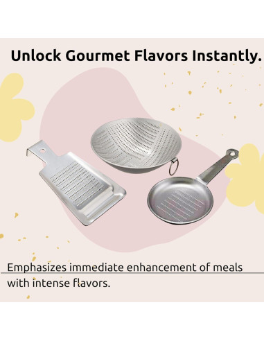 Mini Ralladores Acero Inoxidable UPB Japón - Herramienta de Cocina