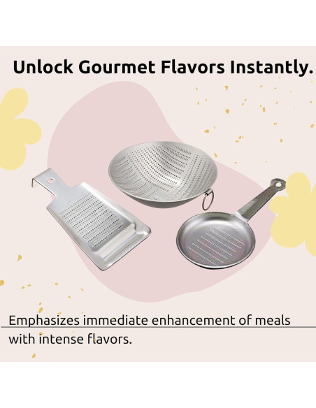 Mini Ralladores Acero Inoxidable UPB Japón - Herramienta de Cocina Mini Ralladores Acero Inoxidable UPB Japón - Herramienta de Cocina