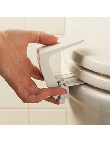 Cierre de Seguridad Inodoro Mommy's Helper Lid-Lok Blanco 1-Pack