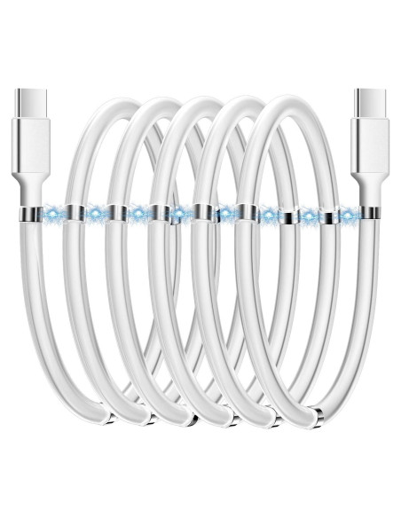Cable de Carga Magnético AICase Tipo C a Tipo C 1m Rápido Cable de Carga Magnético AICase Tipo C a Tipo C 1m Rápido