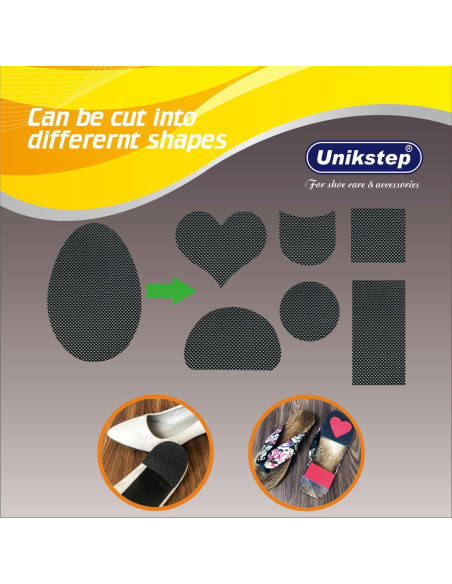 Almohadillas Antideslizantes UNIKSTEP 6 Pares Goma Negra Almohadillas Antideslizantes UNIKSTEP 6 Pares Goma Negra