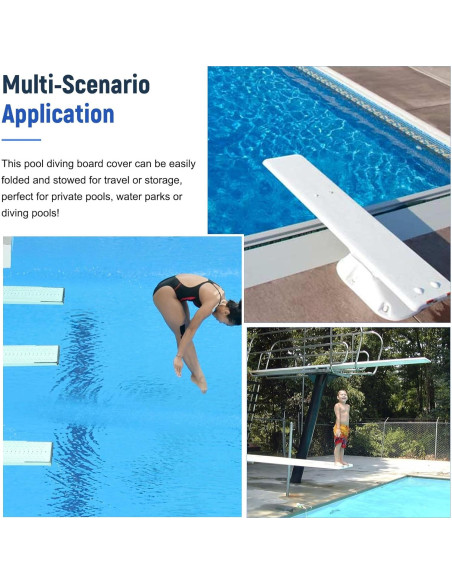 Protector de tabla de salto Green Living 1.83m antideslizante Protector de tabla de salto Green Living 1.83m antideslizante