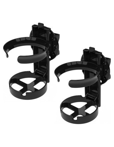 Soporte de Taza Ajustable para Silla de Ruedas - 2 Paquete