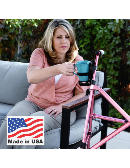 Soporte de Taza Ajustable para Silla de Ruedas - 2 Paquete Soporte de Taza Ajustable para Silla de Ruedas - 2 Paquete