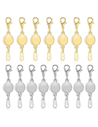 Cierres Magnéticos para Joyería PAXCOO - 15 Piezas 10mm