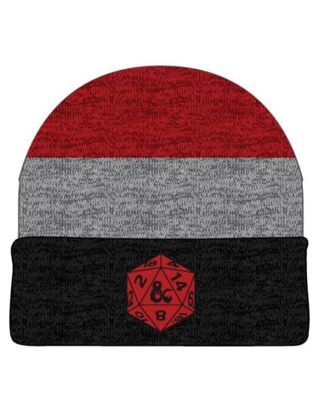 Gorro de Punto Dungeons and Dragons con Logo Bordado Gorro de Punto Dungeons and Dragons con Logo Bordado