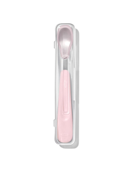 Cuchara de Alimentación OXO Tot On-The-Go - Silicona Floración Cuchara de Alimentación OXO Tot On-The-Go - Silicona Floración