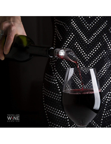 Aerador y Tapón de Vino TenTen Labs - Conservador 2 Piezas