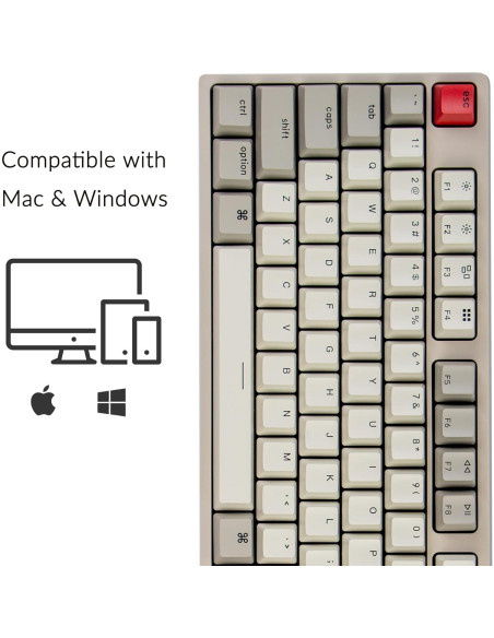 Teclado Mecánico Keychron C2 104 Teclas USB-C para Mac/Windows Teclado Mecánico Keychron C2 104 Teclas USB-C para Mac/Windows