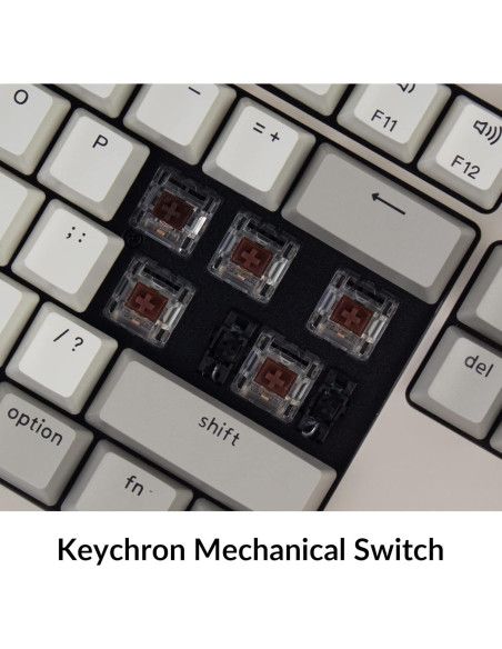 Teclado Mecánico Keychron C2 104 Teclas USB-C para Mac/Windows Teclado Mecánico Keychron C2 104 Teclas USB-C para Mac/Windows