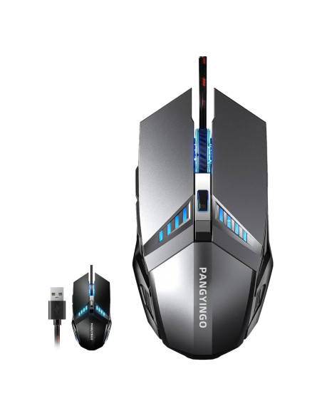 Ratón Gaming ONE-UP Silencioso RGB 3 DPI Ergonómico Ratón Gaming ONE-UP Silencioso RGB 3 DPI Ergonómico