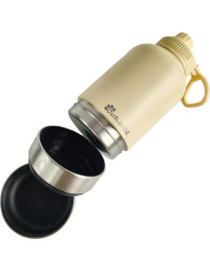 Botella de Agua Aislada para Perros Out 'N Wild 0.95L Beige 2