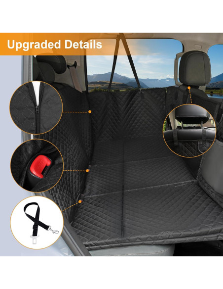 Extensor de Asiento Trasero para Perros HONEST OUTFITTERS X-Large Negro