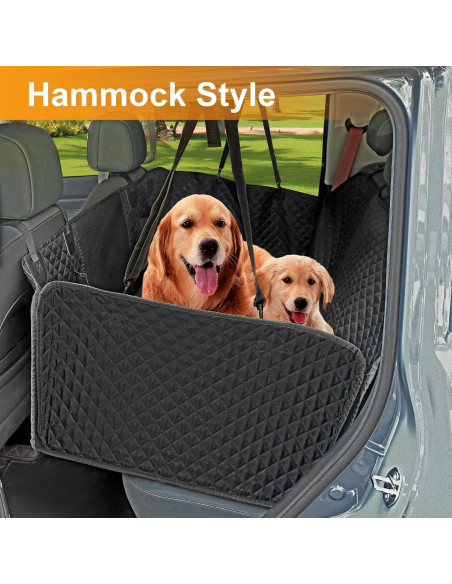 Extensor de Asiento Trasero para Perros HONEST OUTFITTERS X-Large Negro