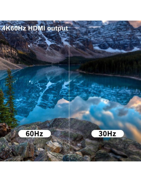 Adaptador USB C a HDMI AIRSKY 4K 60Hz para iPhone 15/16 Adaptador USB C a HDMI AIRSKY 4K 60Hz para iPhone 15/16