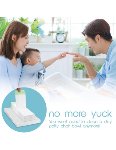 Forros y Almohadillas Desechables TidyTots para Orinal OXO 16 Unidades