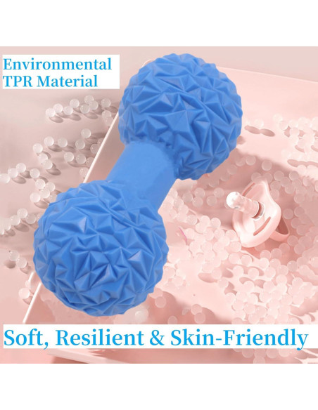 Bola de Masaje Cacahuate LUKYPORT 12cm Alivio Muscular Bola de Masaje Cacahuate LUKYPORT 12cm Alivio Muscular