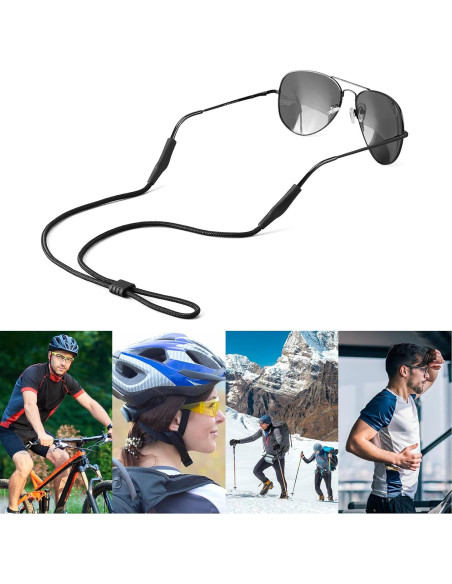 Soporte de Gafas Omnful para Monturas Delgadas - 3pcs Negro Soporte de Gafas Omnful para Monturas Delgadas - 3pcs Negro