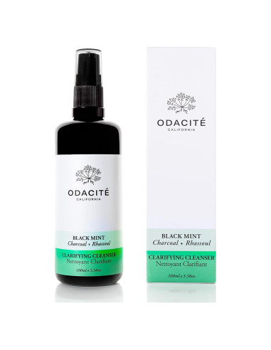 Limpiador Facial Odacité Menta Negra 100 ml - Carbón Activado