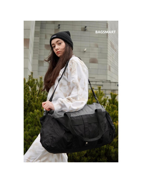 Bolsa de Gimnasio BAGSMART 40L Plegable Resistente al Agua Bolsa de Gimnasio BAGSMART 40L Plegable Resistente al Agua