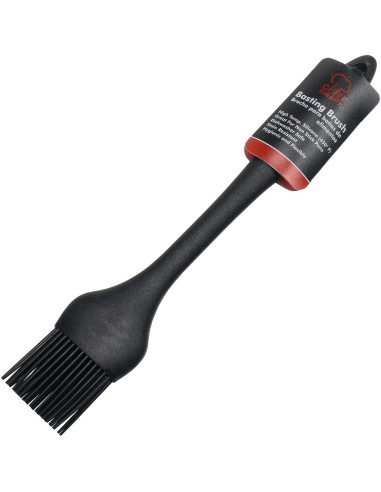 Brocha de Silicona Chef Craft 26.04 cm Negra Apta Lavavajillas