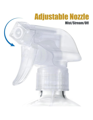Botellas de Spray de Vidrio JohnBee 16 oz con Manga de Silicona